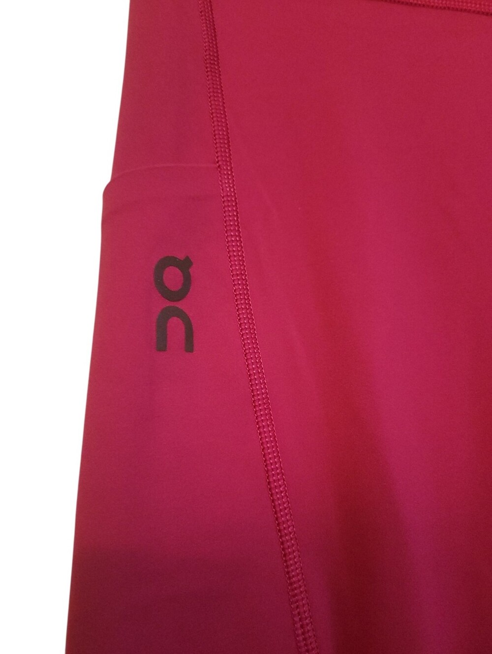 On Performance Tights 7/8 Leggings Pink High Rise Pocket Running Yoga Medium - Picture 6 of 14